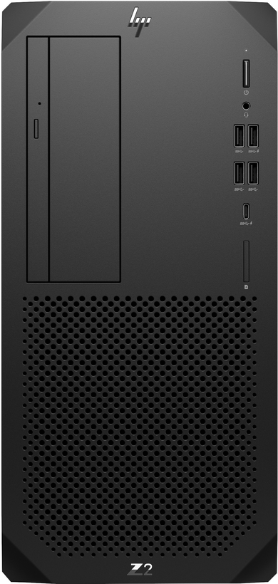 HP Workstation Z2 G9 - Torre - 4U - 1 x Core i7 12700K / 3.6 GHz - vPro - RAM 16 GB - SSD 512 GB - NVMe, TLC, HP Value - UHD Graphics 770 - GigE - Win 10 Pro 64-bit (inclui Licença Windows 11 Pro) - monitor: nenhum - teclado: Português - preto