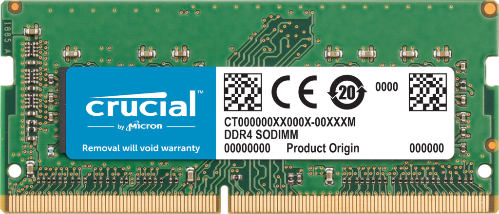 Crucial - DDR4 - módulo - 32 GB - SO DIMM de 260 pines - 2666 MHz / PC4-21300 - CL19 - 1,2 V - sin búfer - sin ECC - para Apple iMac (principios de 2019), Mac mini (finales de 2018)