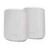 NETGEAR Orbi RBK352 - Sistema Wi-Fi (enrutador, extensor) - hasta 2150 pies cuadrados - redes - GigE - 802.11a/b/g/n/ac/ax - Doble banda