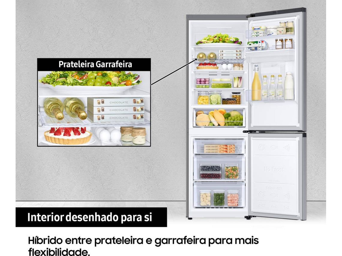 FRIGORÍFICO SAMSUNG COMBINADO CON DISPENSADOR DE AGUA 341L