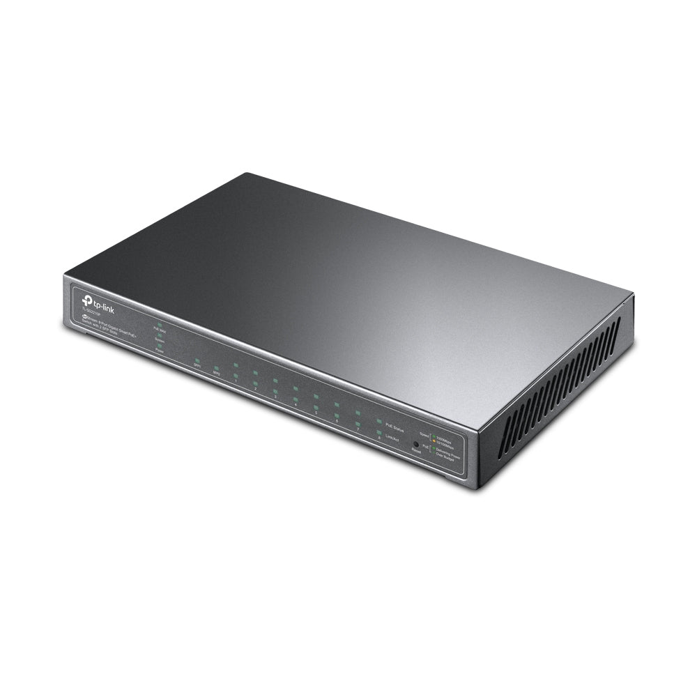 Switch TP-Link 8portas Gigabit Desktop PoE Smart Switch-TL-SG2210P (TL-SG2210P)