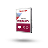 Toshiba P300 Desktop PC - Hard disk - 2 TB - internal - 3.5" - SATA 6Gb/s - 5400 rpm - buffer: 128 MB