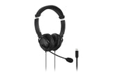 Kensington Hi-Fi USB-C Headphones with Mic - Headphones - In-Ear - With Cable - USB-C - Black