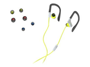 Energy Sport 1 - In-Ear Headphones with Microphone - In-Ear - Over-Ear Mount - With Cable - 3.5mm Jack - Yellow