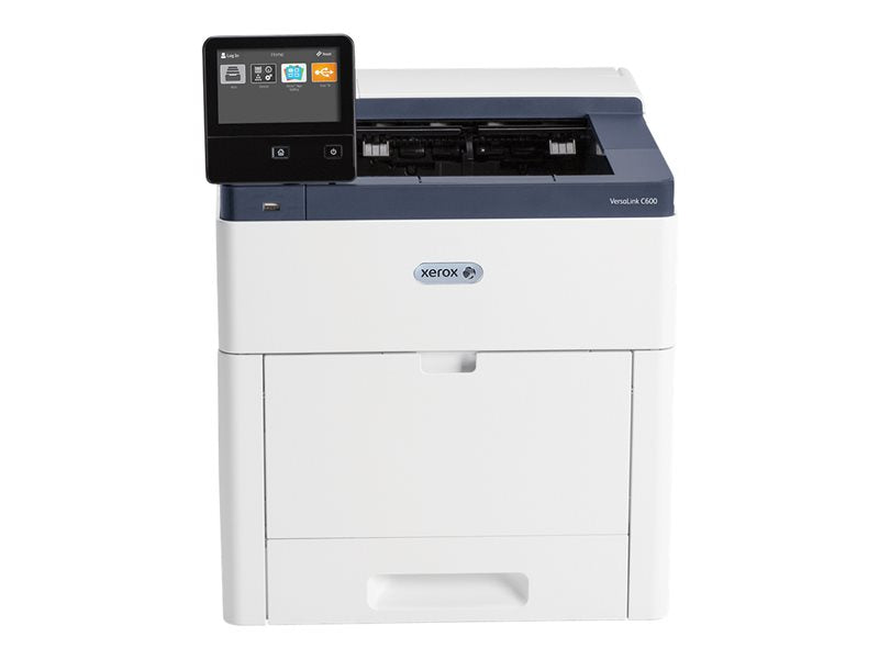 Xerox VersaLink C600V/N - Impressora - a cores - LED - A4/Legal - 1200 x 2400 ppp - até 53 ppm (mono)/ até 53 ppm (cor) - capacidade: 700 folhas - Gigabit LAN, host USB, NFC, USB 3.0