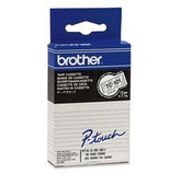 Brother - Black, transparent - Roll (1.2 cm x 7.7 m) 1 pcs. printer ribbon - for P-Touch PT-15, PT-20, PT-2000, PT-3000, PT-500, PT-5000, PT-6, PT-8, PT-8E