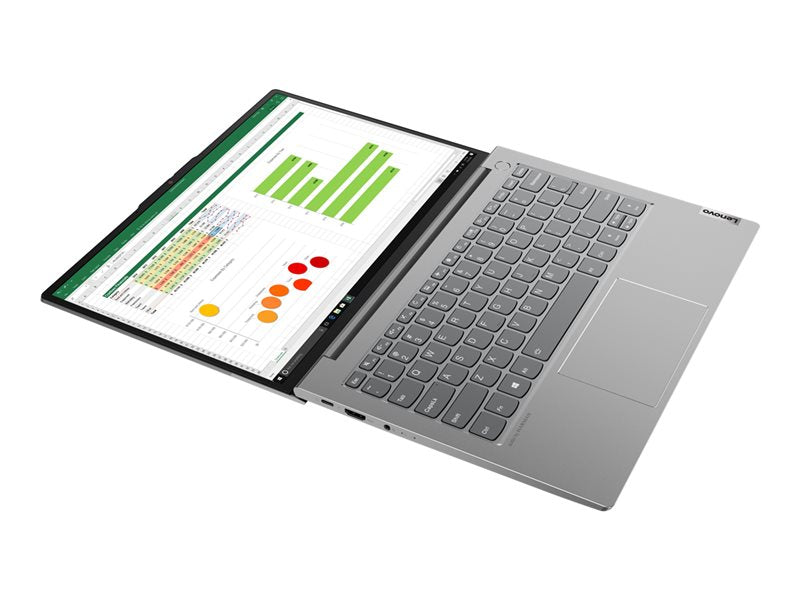 Lenovo ThinkBook 13x ITG 20WJ - Intel Core i7 1160G7 / 2.1 GHz - Evo - Win 11 Pro - Gráficos Iris Xe - 16 GB RAM - 1 TB NVMe SSD - 13.3" IPS 2560 x 1600 (WQXGA) - Wi-Fi 6 - Time Gray - kbd: portugués - con 1 año de Lenovo Premier Support - con H