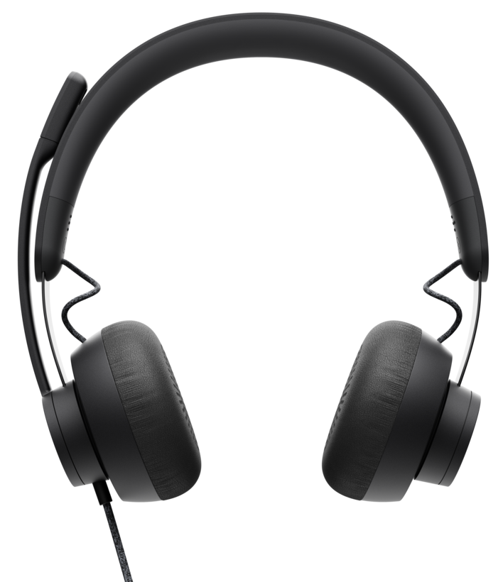 Logitech Zone Wired - Auriculares - en el oído - con cable - USB-C - grafito - para bluechip TRAVELline B15W51