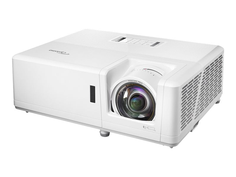 Optoma ZH406ST - Proyector DLP - láser - 3D - 4200 lúmenes ANSI - Full HD (1920 x 1080) - 16:9 - 1080p - lente fija de tiro corto