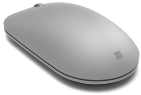 Microsoft Modern Mouse - Rato - destros e canhotos - óptico - 2 botões - sem fios - Bluetooth 4.0 - prateado suave