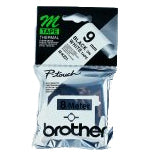 Brother M-K221BZ - Negro en blanco - Rollo (0,9 cm x 8 m) 1 Cassette(s) Cinta de etiquetas - Para P-Touch PT-55, PT-65, PT-75, PT-80, PT-85, PT-90 , PT-BB4, PT-M95