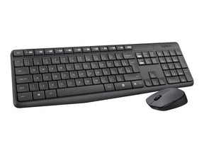 Logitech MK235 - Conjunto de teclado e rato - sem fios - 2.4 GHz - Italiano/Mediterrânico