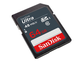 SanDisk Ultra - Flash memory card - 64 GB - Class 10 - SDXC UHS-I (SDSDUNB-064G-GN3IN)