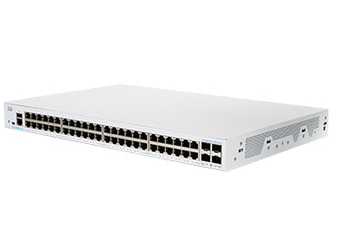 Cisco Business 350 Series 350-48T-4X - Switch - L3 - Admin - 48 x 10/100/1000 + 4 x 10 Gigabit SFP+ - rail mountable