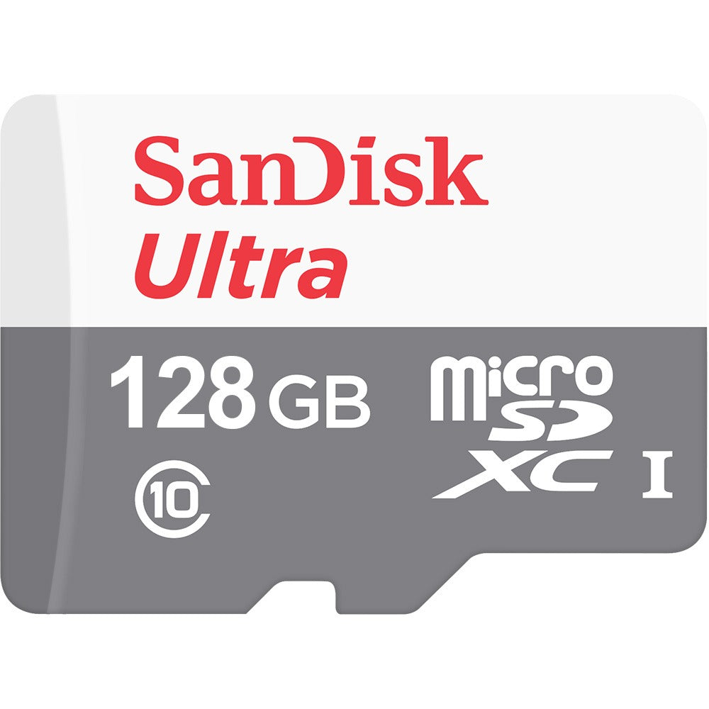 SanDisk Ultra - Flash memory card - 128 GB - A1 / UHS Class 1 / Class10 - microSDXC UHS-I