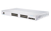 Cisco Business 350 Series 350-24T-4G - Switch - L3 - Managed - 24 x 10/100/1000 + 4 x SFP - rail mountable