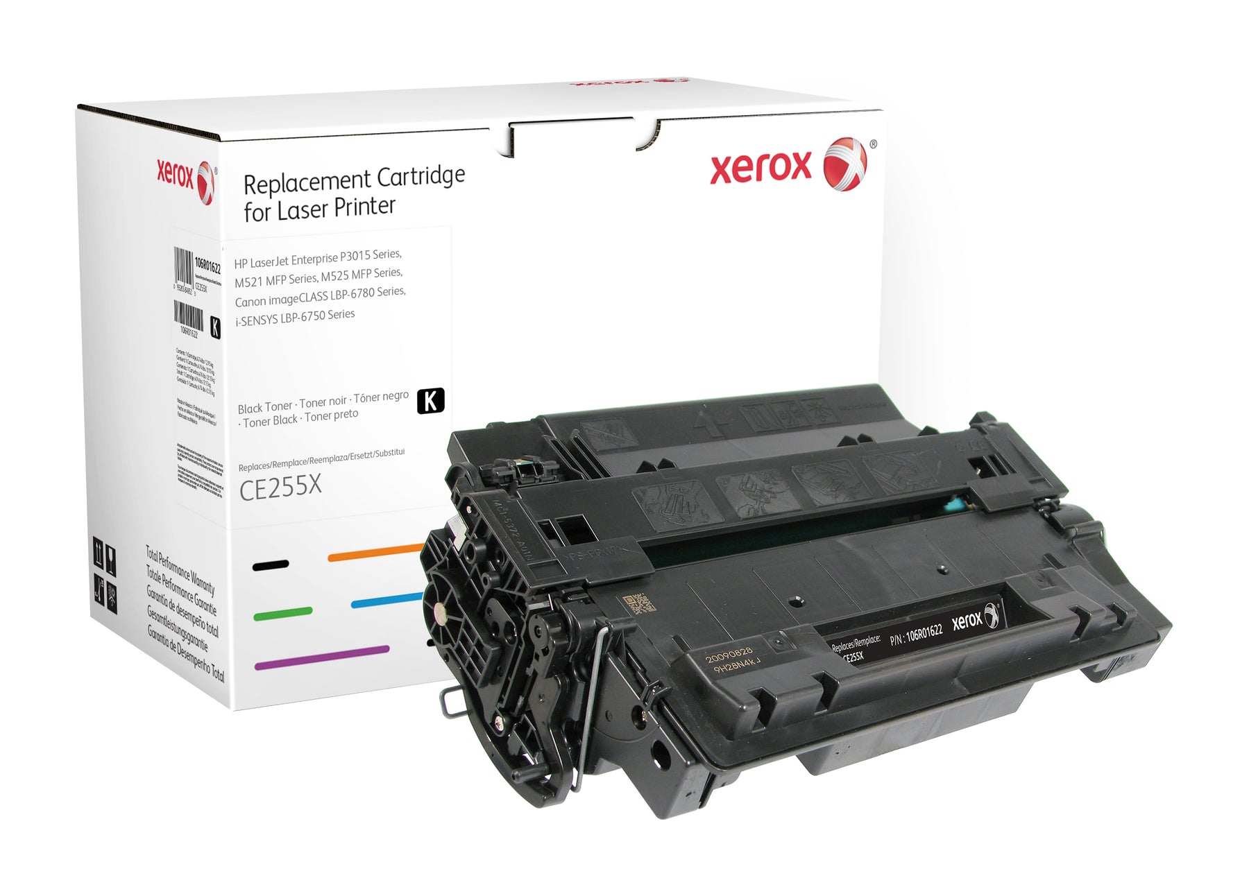 Xerox - Black - compatible - toner cartridge (option for: HP 55X) - for HP LaserJet Enterprise MFP M525, P3015, LaserJet Enterprise Flow MFP M525