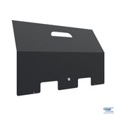 SmartMetals - Mounting Component (lockable lid) - for floor elevator - black