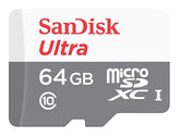 SanDisk Ultra - Flash memory card - 64 GB - Class 10 - microSDXC UHS-I