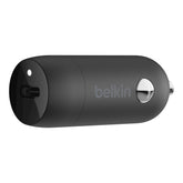 Belkin BOOST CHARGE - Car Power Adapter - 20 Watt - Fast Charge (USB-C) - Black