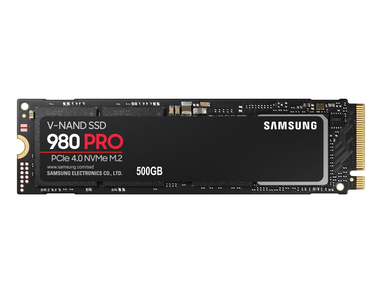 Samsung 980 PRO MZ-V8P500BW - SSD - encriptado - 500 GB - interna - M.2 2280 - PCIe 4.0 x4 (NVMe) - buffer: 512 MB - 256-bits AES - TCG Opal Encryption