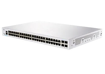 Cisco Business 250 Series CBS250-48T-4G - Switch - L3 - Smart - 48 x 10/100/1000 + 4 x Gigabit SFP - Rail mountable