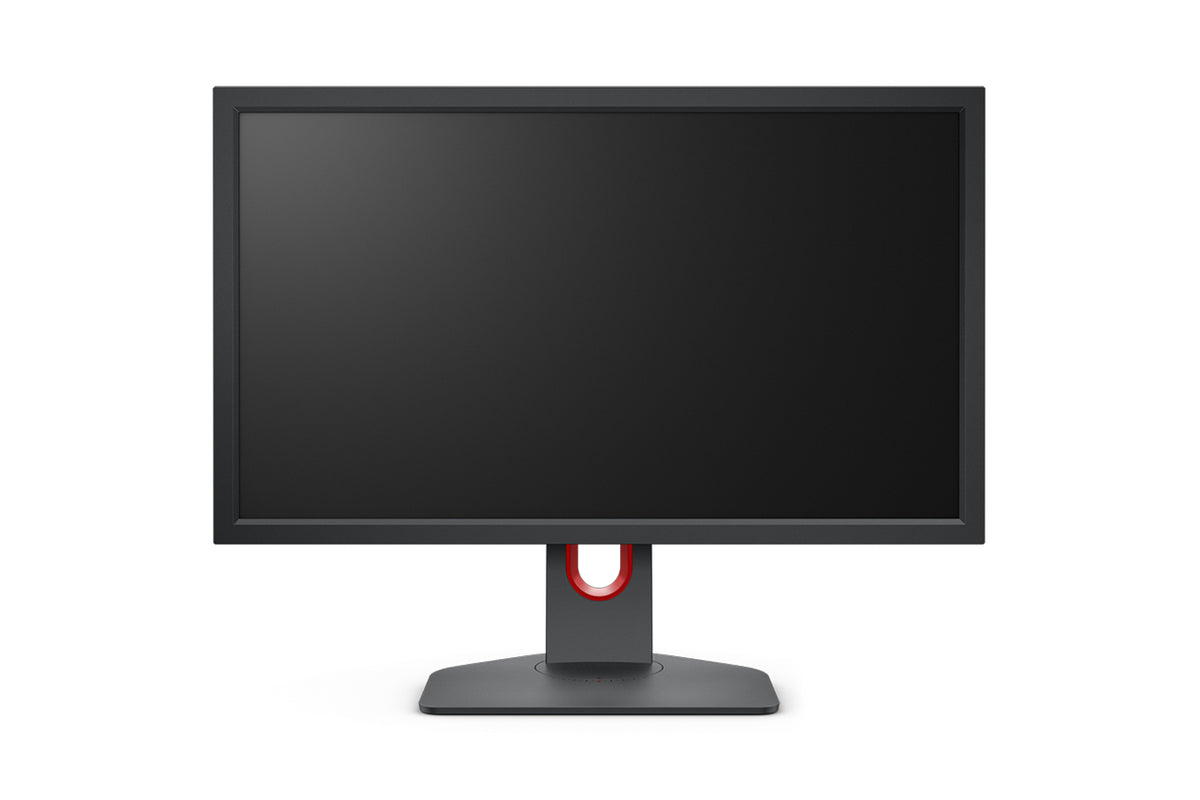 BenQ ZOWIE XL2411K - eSports - XL-K Series - LED monitor - gaming - 24" - 1920 x 1080 Full HD (1080p) @ 144 Hz - TN - 320 cd/m² - 1000:1 - 1 ms - 3xHDMI, DisplayPort - gray , red