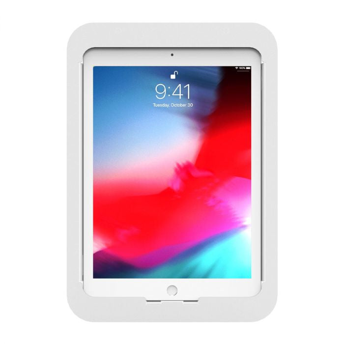 Compulocks iPad 10.2 Lock And Security Case Bundle 2.0 White - Tablet Back Cover - Aluminum - White - 10.2" - for Apple 10.2-inch iPad (7th Gen, 8th Gen, 9th Gen)