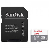 SanDisk Ultra - Flash Memory Card (microSDHC to SD Adapter Included) - 32 GB - Class 10 - microSDHC UHS-I