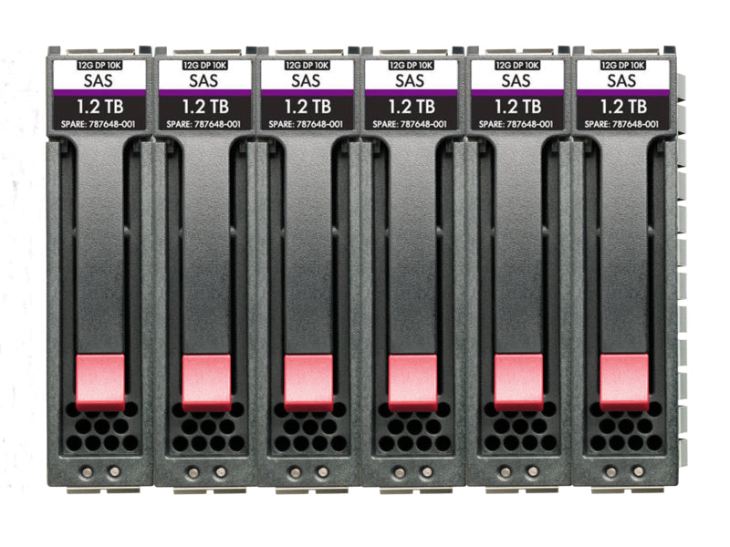 HPE Enterprise Hard Drive - 900 GB - 2.5" SFF - 12Gb/s SAS - 15000 rpm - (pack of 6) - for Modular Smart Array 1060 10GBASE-T iSCSI SFF, 1060 12Gb SAS SFF, 1060 16Gb Fiber Channel SFF, 2060 10GbE iSCSI SFF, 2060 12Gb SAS SFF, 2060 16Gb Fiber C