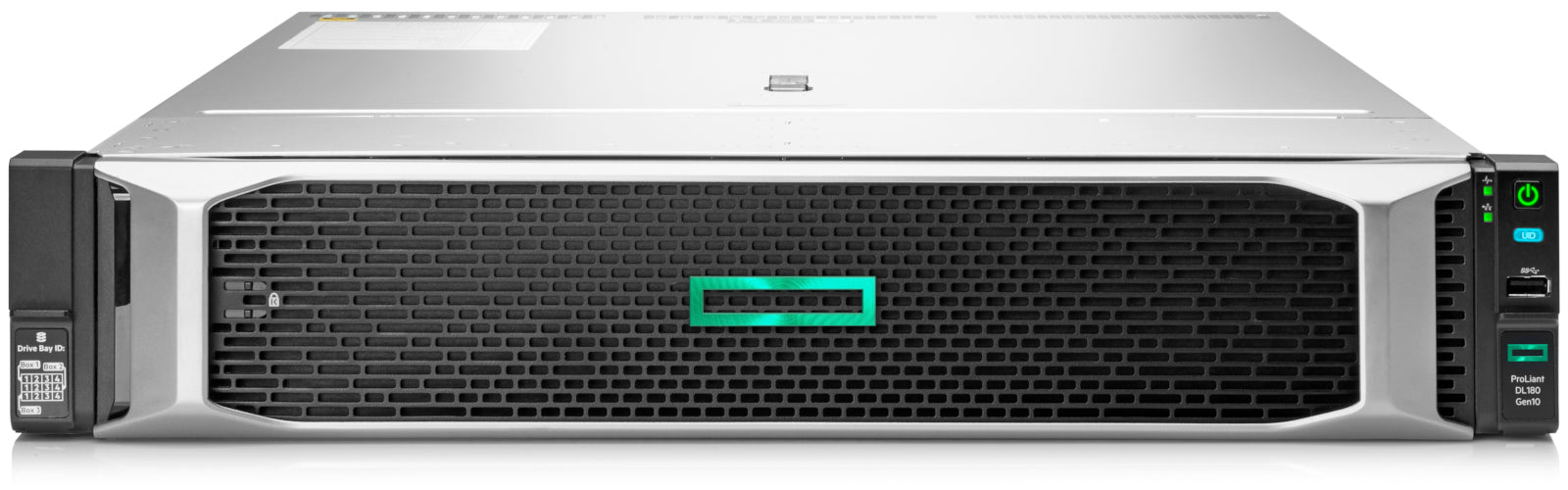 HPE ProLiant DL180 Gen10 - Server - rack mountable - 2U - 2-way - 1 x Xeon Gold 5218 / 2.3 GHz - RAM 16 GB - SATA - hot-swap 2.5" bay(s) - no HDD - GigE - monitor: none