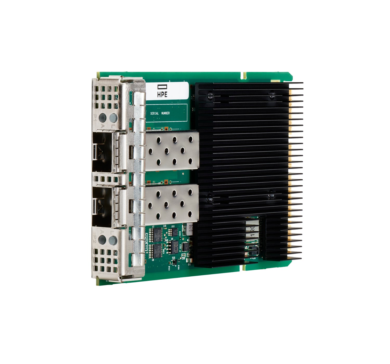 Broadcom BCM57412 - Adaptador de red - OCP 3.0 - 1 Gb Ethernet / 10 Gb Ethernet SFP+ x 2 - para ProLiant DL325 Gen10, DL345 Gen10, DL360 Gen10, DX360 Gen10, XL220n Gen10, XL290n Gen10