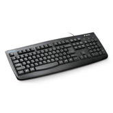 Kensington Pro Fit Washable - Teclado - lavável - USB - Francês - preto