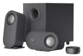 Logitech Z407 - Android Edition - speaker system - for PC - 2.1 channel - wireless - Bluetooth - USB - 40 Watt (Total) - graphite gray