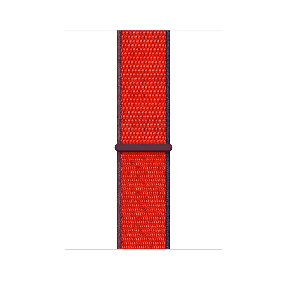 Apple 44mm Sport Loop - (PRODUCT) RED - Watch Strap for Smart Watch - Regular Size - Red - for Watch (42mm, 44mm, 45mm, 49mm)