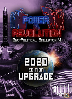 Power &amp; Revolution Geo-Political Simulator 4 Upgrade - 2020 Edition - Win - ESD