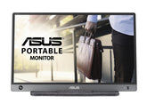 ASUS ZenScreen MB16AH - Pantalla LED - 15,6" - portátil - 1920 x 1080 Full HD (1080p) - IPS - 250 cd/m² - 5ms - Micro HDMI, USB-C - altavoces - gris oscuro