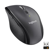 Logitech Marathon M705 - Rato - para direita - laser - sem fios - 2.4 GHz - receptor sem fio USB