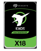 Seagate Exos X18 ST18000NM001J - Hard drive - encrypted - 18 TB - internal - SATA 6Gb/s - 7200 rpm - buffer: 256 MB - Self-Encrypting Drive (SED)