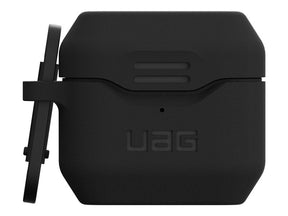 UAG Rugged Case for Airpods (3rd Gen, 2021) - Std. Issue Silicone_001 Black - Pouch for wireless earbuds - antimicrobial - silicone - black - for Apple AirPods (3rd generation)