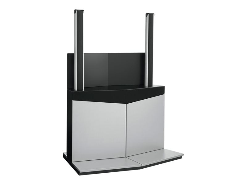 Vogel's Professional PFF 5211 - Plataforma - para pantalla plana/equipo de videoconferencia - Negro/Plata - Tamaño de pantalla: Hasta 90" - Soporte de suelo
