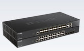 D-Link DXS 1210-28S - Conmutador - Inteligente - 24 x 10GBase-X + 4 x 10Gb Ethernet - Montable en riel