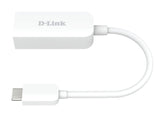 D-Link DUB-E250 - Network Adapter - USB-C / Thunderbolt 3 - 2.5GBase-T x 1