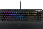 ASUS TUF Gaming K3 - Keyboard - backlight - USB - metallic gray