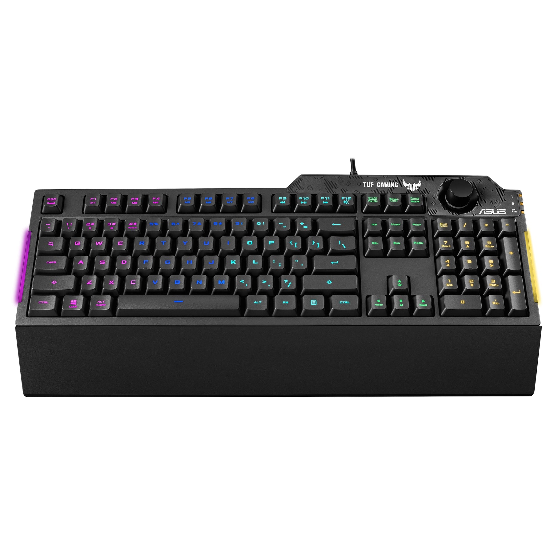 ASUS TUF Gaming K1 - Keyboard - Backlit - USB - Black