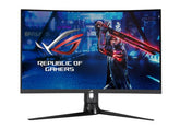 ASUS ROG Strix XG32VC - LED monitor - gaming - curved - 31.5" - 2560 x 1440 WQHD - VA - 400 cd/m² - 3000:1 - DisplayHDR 400 - 1 ms - HDMI, DisplayPort, USB-C