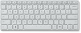 Microsoft Designer Compact - Keyboard - Wireless - Bluetooth 5.0 - International English - Glacier