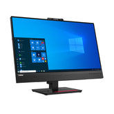 Lenovo ThinkVision T27hv-20 - Monitor LED - 27" - 2560 x 1440 QHD @ 60 Hz - IPS - 350 cd/m² - 1000:1 - 4 ms - HDMI, DisplayPort, USB-C - altifalantes - preto lustroso