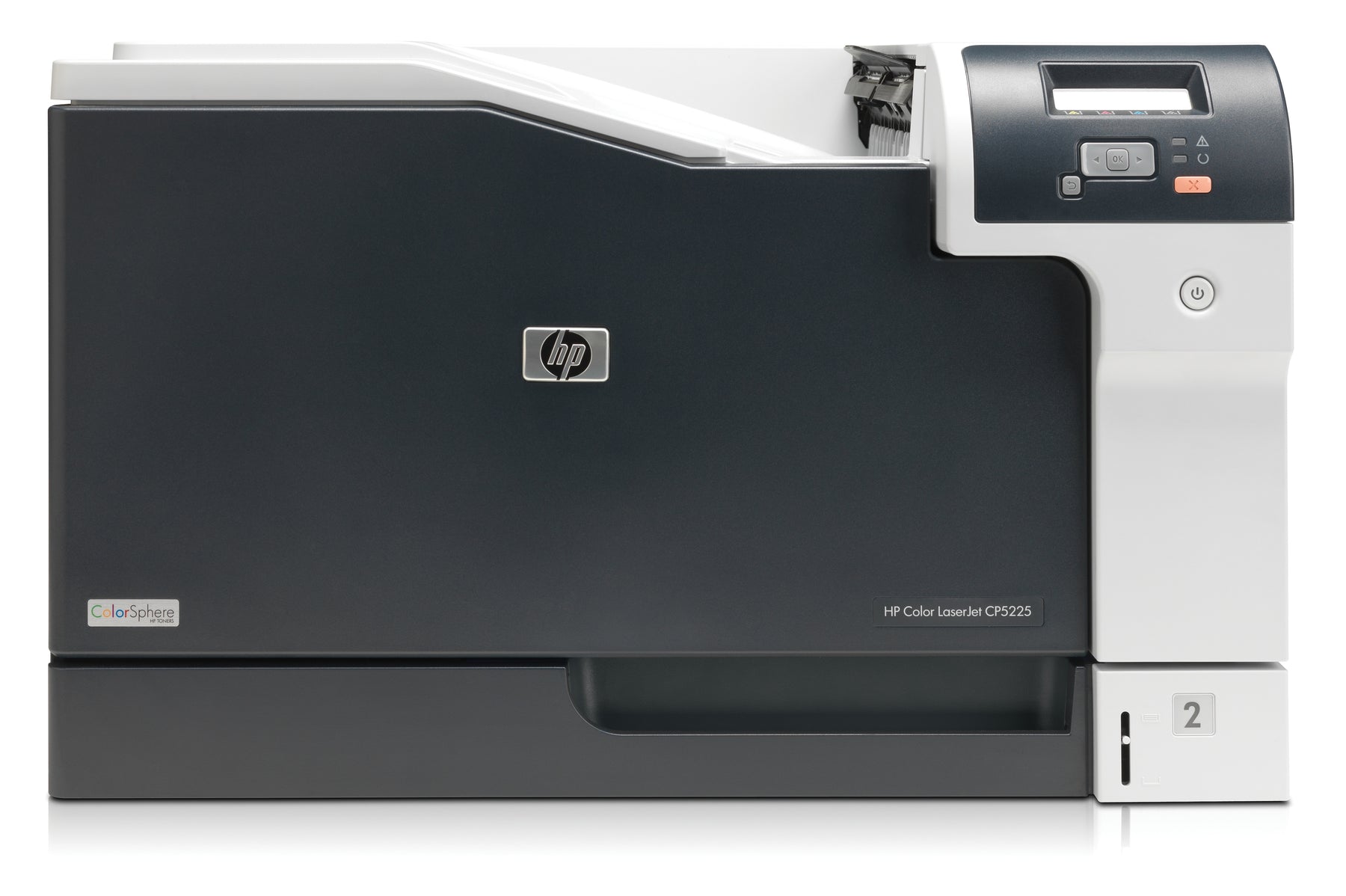 HP Color LaserJet Professional CP5225dn - Printer - color - Duplex - laser - A3 - 600 dpi - up to 20 ppm (mono) / up to 20 ppm (color) - capacity: 350 sheets - USB, LAN