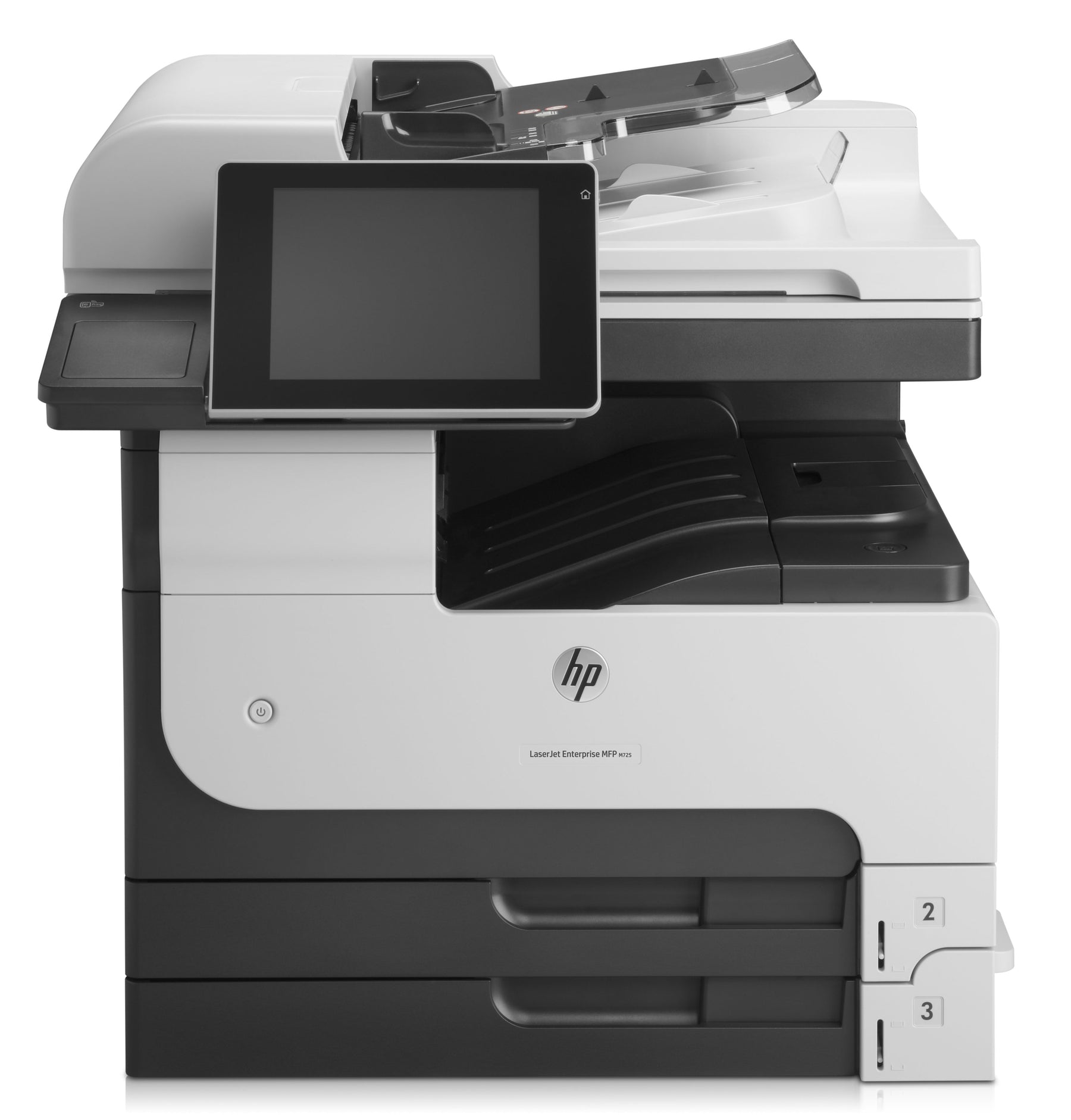 HP LaserJet Enterprise MFP M725dn - Impressora multi-funções - P/B - laser - A3 (297 x 420 mm) (original) - A3/Ledger (media) - até 41 ppm (cópia) - até 41 ppm (impressão) - 600 folhas - USB 2.0, Gigabit LAN, host USB, host USB (interno)